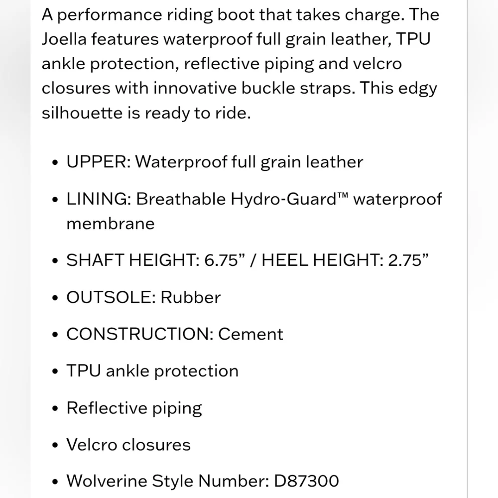 Harley-Davidson Women's Black Leather Boots - Picture 8 of 9